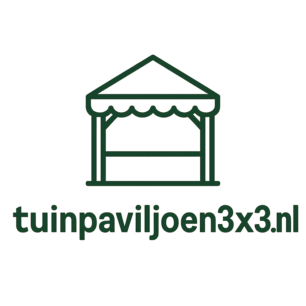 Tuinpaviljoen 3×3 meter